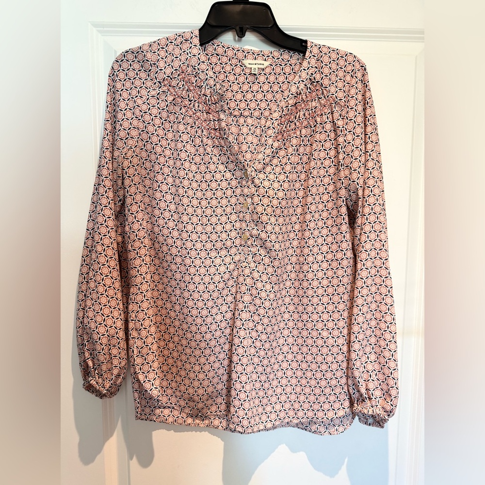 Max Studio Blouse Pullover